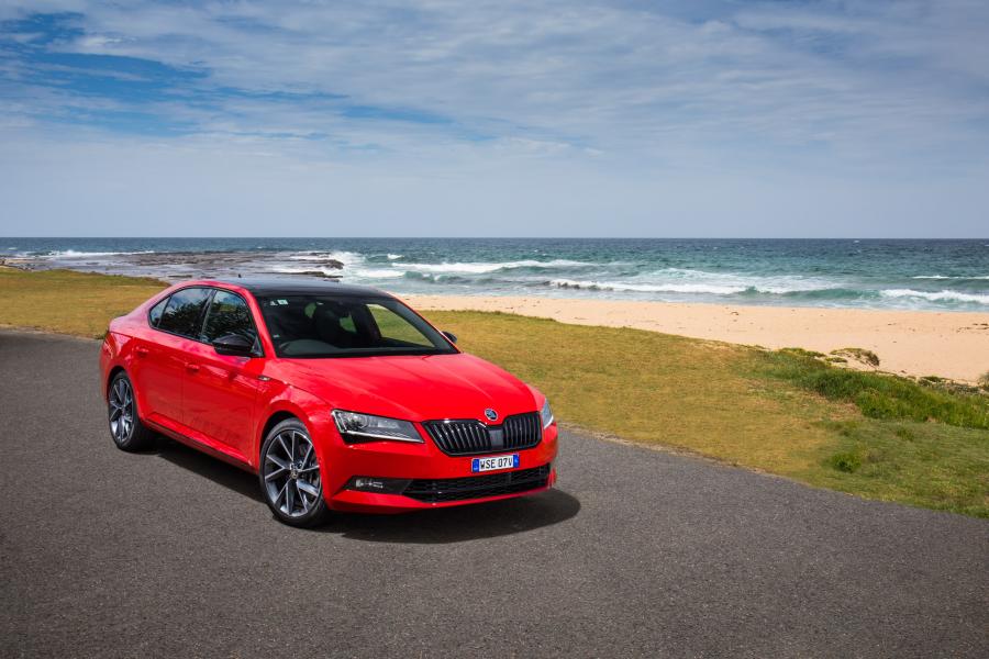  Skoda Superb 4x4 SportLine 2017 года  (AU) (фото 2 из 22)
